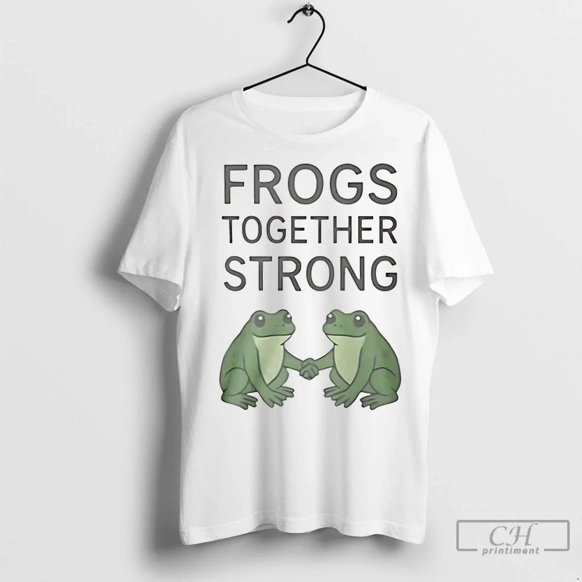 Premium Frogs Together Strong Portland - Adult & Kids T-Shirts, Sweatshirts & Hoodies apparel design preview 1