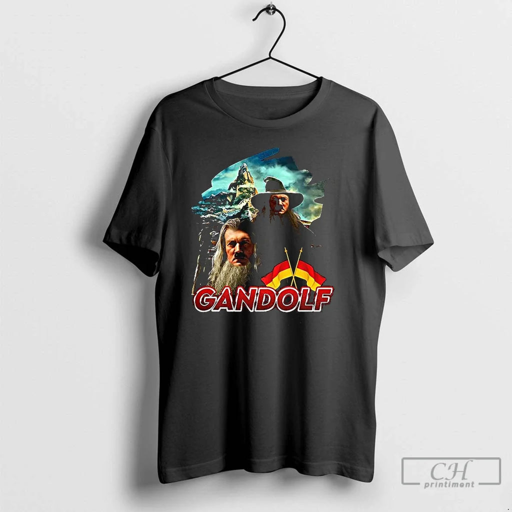 Premium Gandolf Lord The Rings Parody - Adult & Kids T-Shirts, Sweatshirts & Hoodies apparel design preview 1