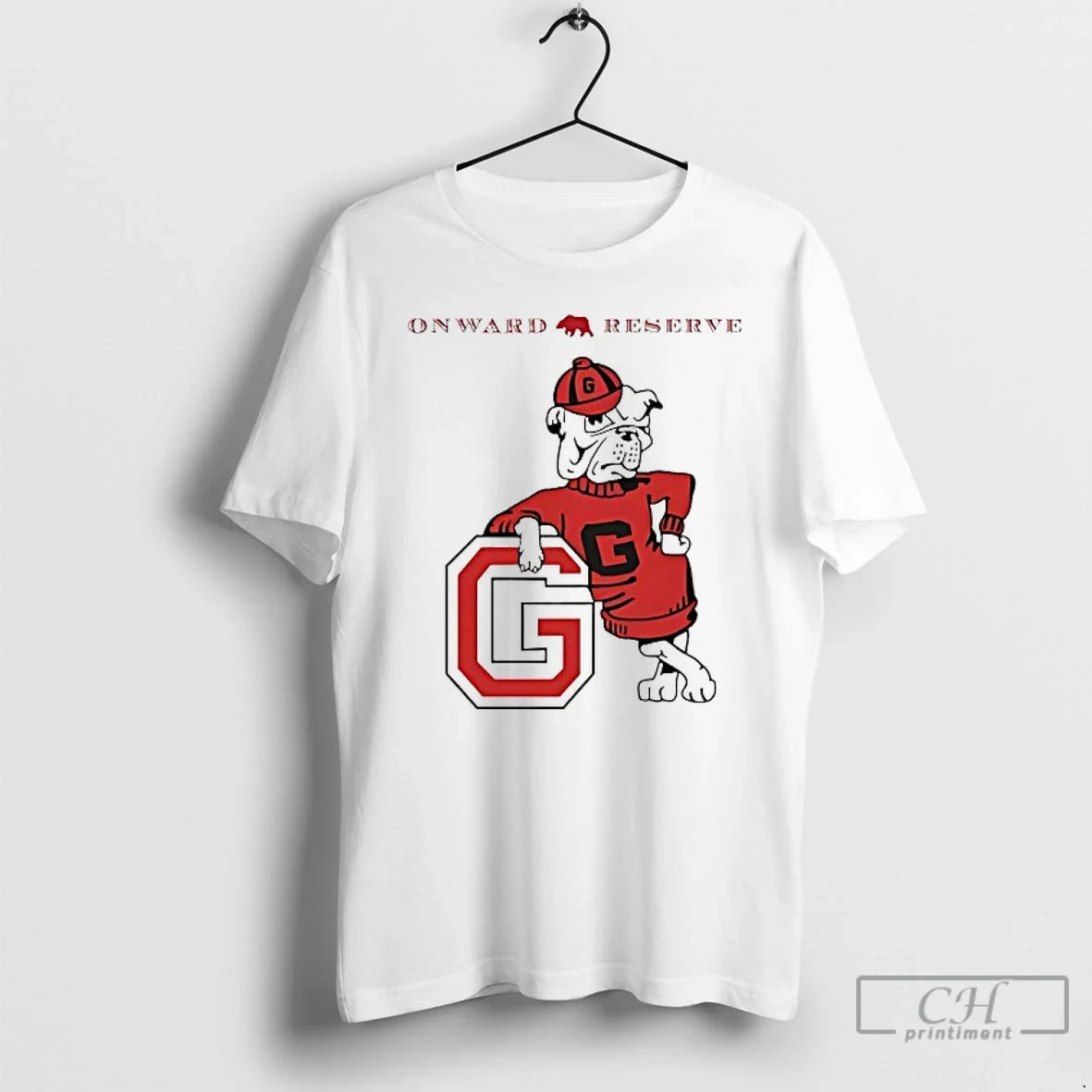 Premium Georgia Bulldogs Onward Reserve - Adult & Kids T-Shirts, Sweatshirts & Hoodies apparel design preview 1