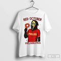 Premium Ghost Face Phillies Red October Philadelphia - Adult & Kids T-Shirts, Sweatshirts & Hoodies apparel design preview 1