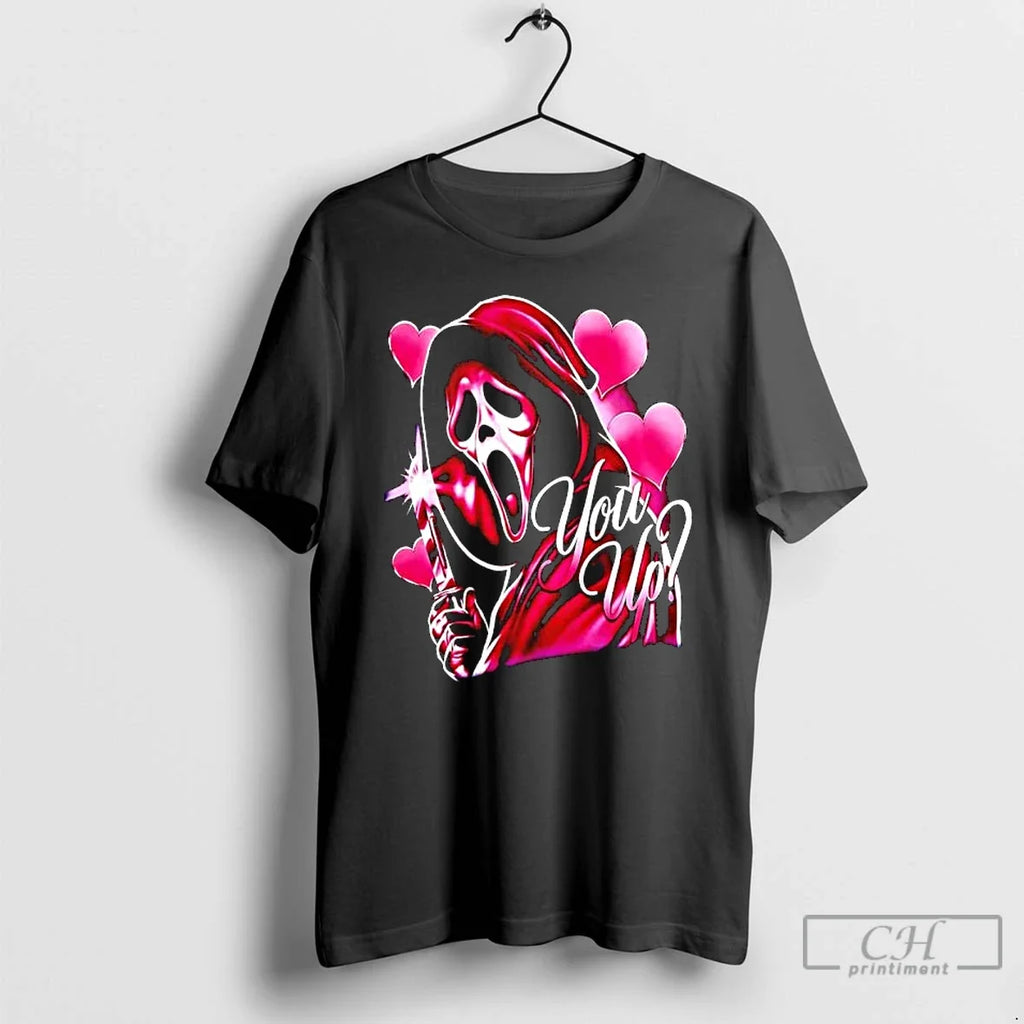 Premium Ghost Face You Up Hearts Girls - Adult & Kids T-Shirts, Sweatshirts & Hoodies apparel design preview 1