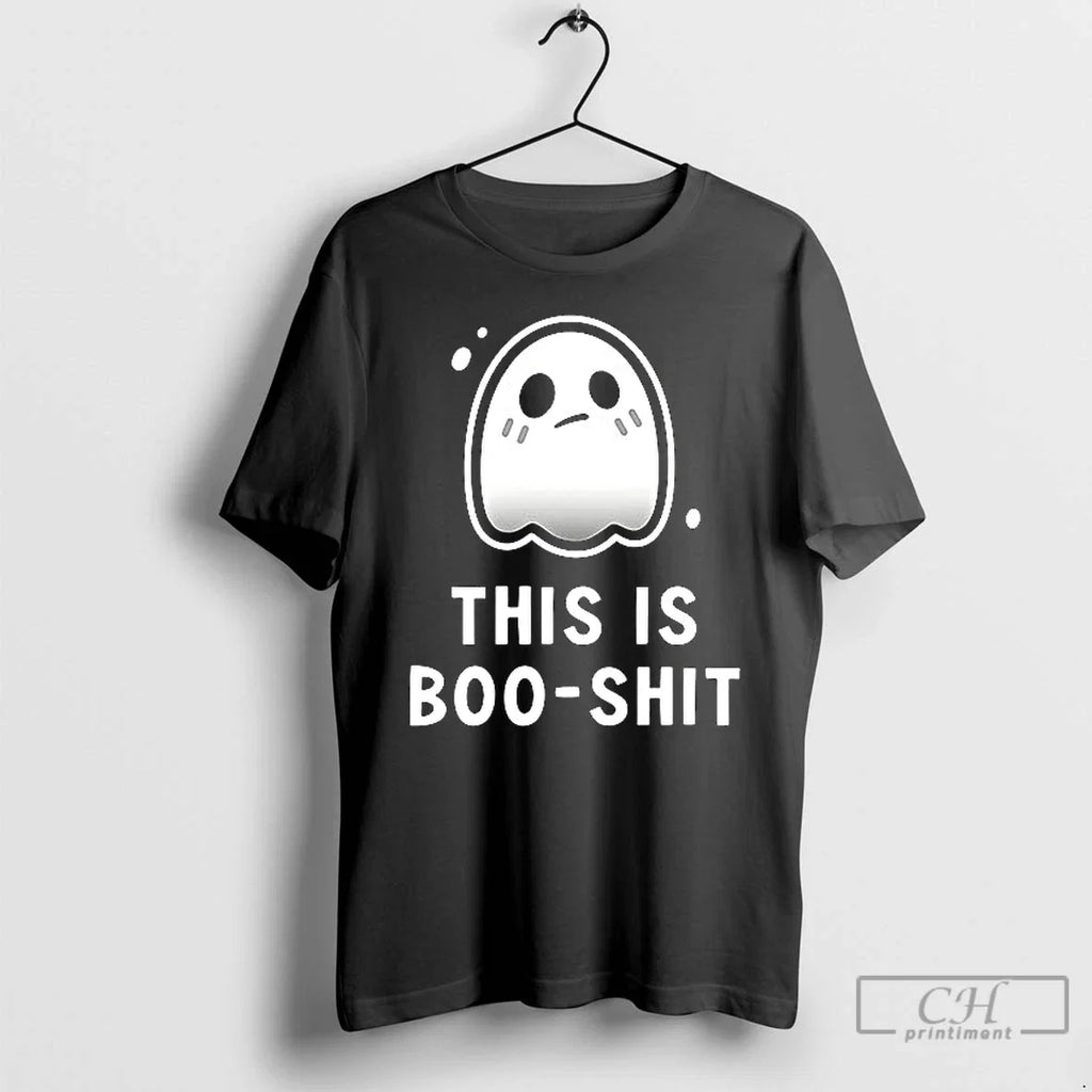 Premium Ghost This Is Boo Shit Halloween Ceramic And - Adult & Kids T-Shirts, Sweatshirts & Hoodies apparel design preview 1