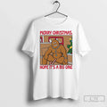 Premium Gingerbread Merry Christmas Hope Its A Big - Adult & Kids T-Shirts, Sweatshirts & Hoodies apparel design preview 1
