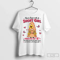 Premium Gnome Never Argue With A Short Girl Who Has - Adult & Kids T-Shirts, Sweatshirts & Hoodies apparel design preview 1