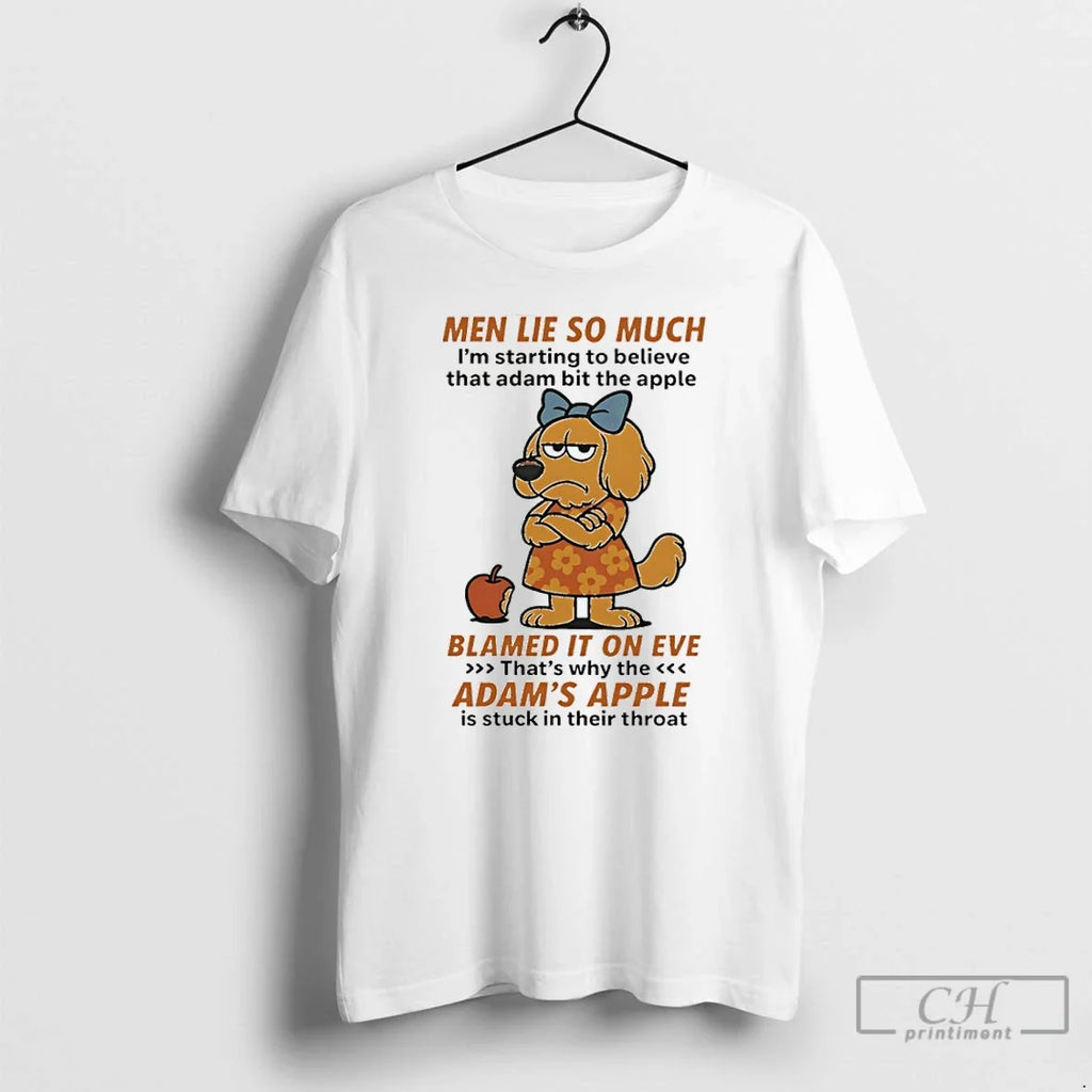 Premium Golden Retriever Men Lie So Much Im Starting - Adult & Kids T-Shirts, Sweatshirts & Hoodies apparel design preview 1