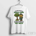 Premium Golden Retriever Stupid People Should Carry - Adult & Kids T-Shirts, Sweatshirts & Hoodies apparel design preview 1