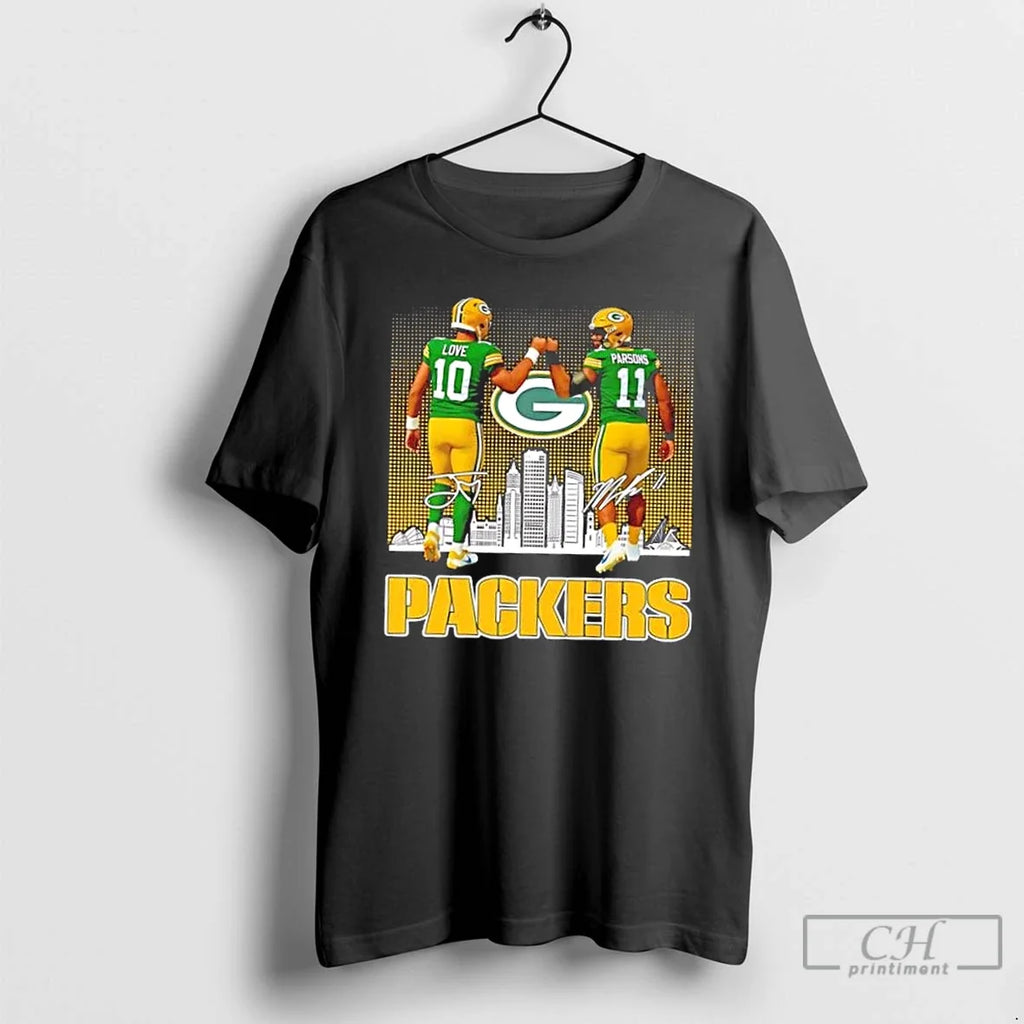Premium Green Bay Packers Legends Love X Parsons - Adult & Kids T-Shirts, Sweatshirts & Hoodies apparel design preview 1
