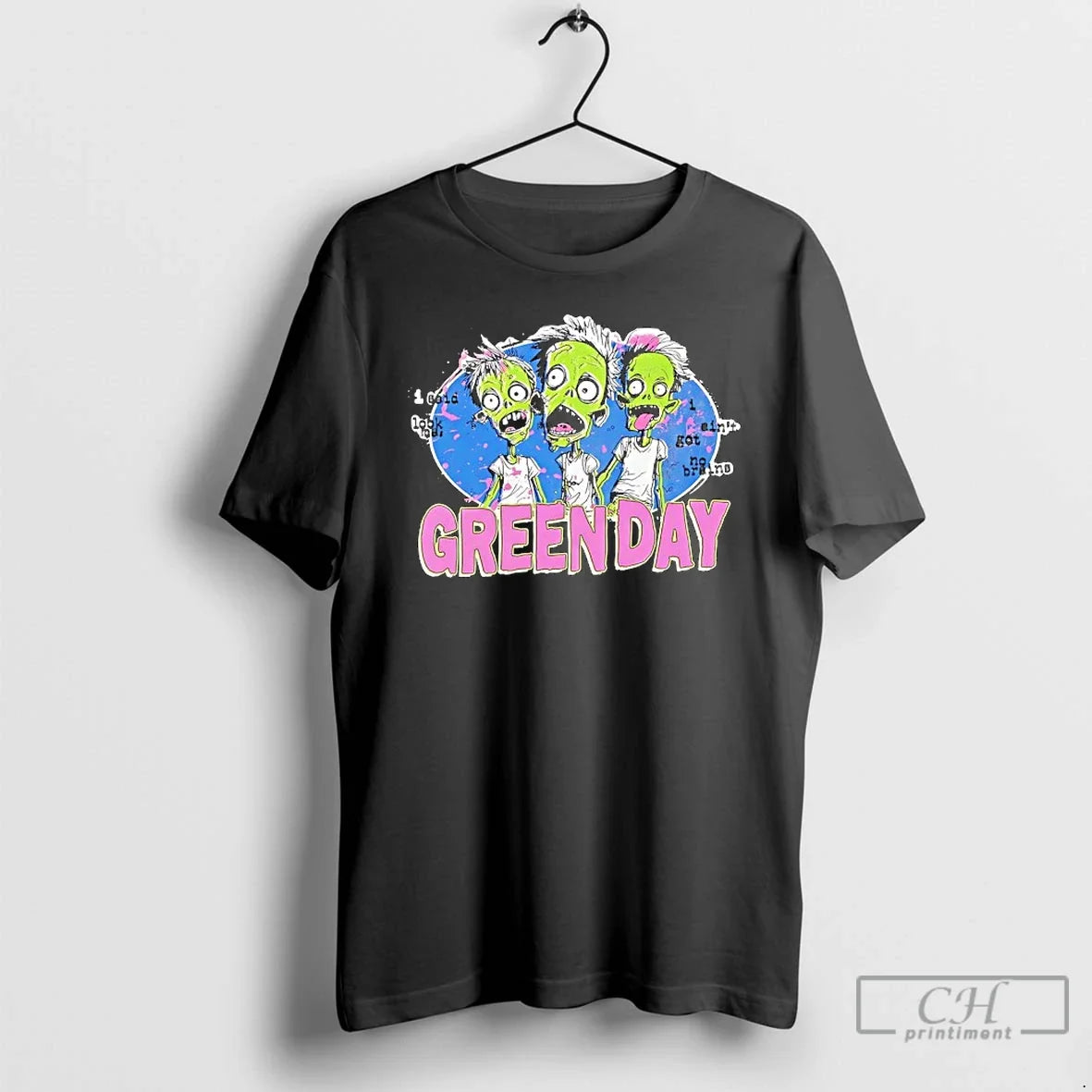 Premium Green Day Zombies - Adult & Kids T-Shirts, Sweatshirts & Hoodies apparel design preview 1