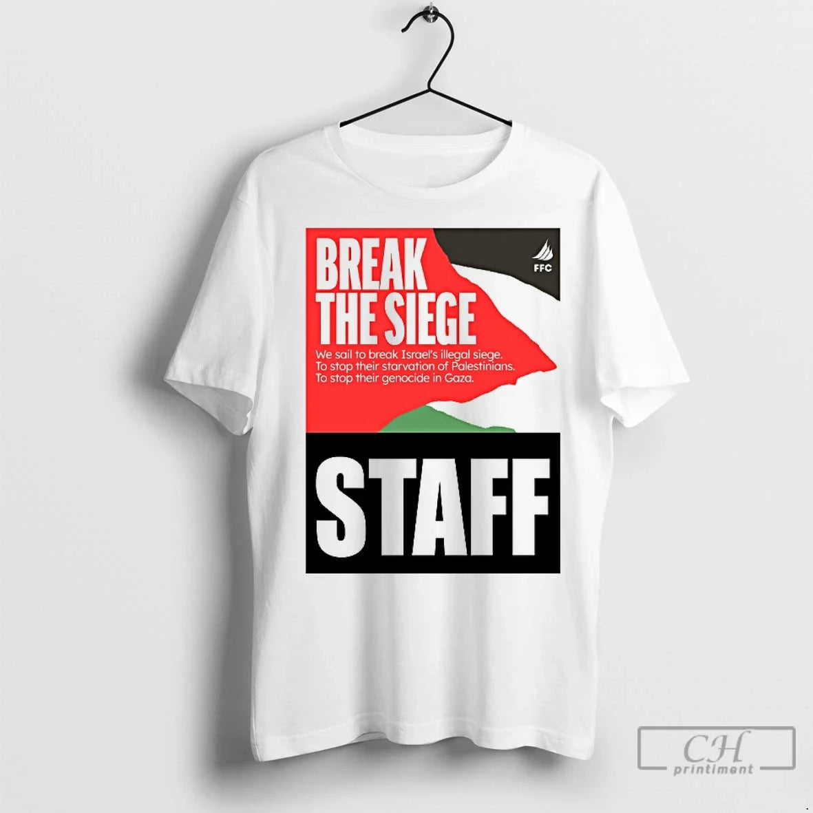 Premium Greta Thunberg Break The Siege Staff - Adult & Kids T-Shirts, Sweatshirts & Hoodies apparel design preview 1