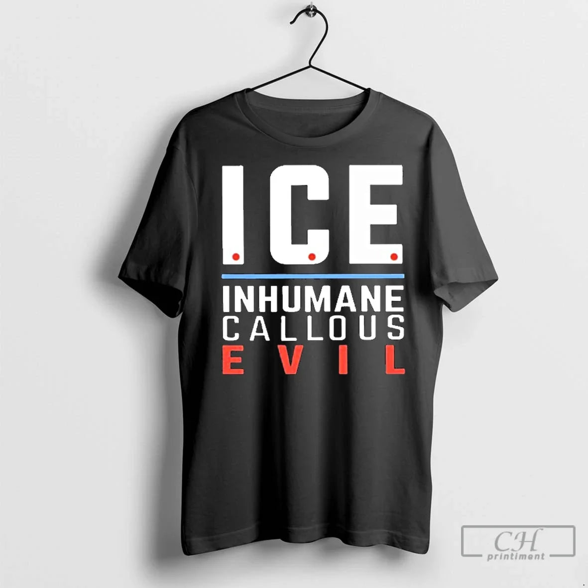 Premium Greta Thunberg Ice Inhumane Callous Evil 2025 - Adult & Kids T-Shirts, Sweatshirts & Hoodies apparel design preview 1