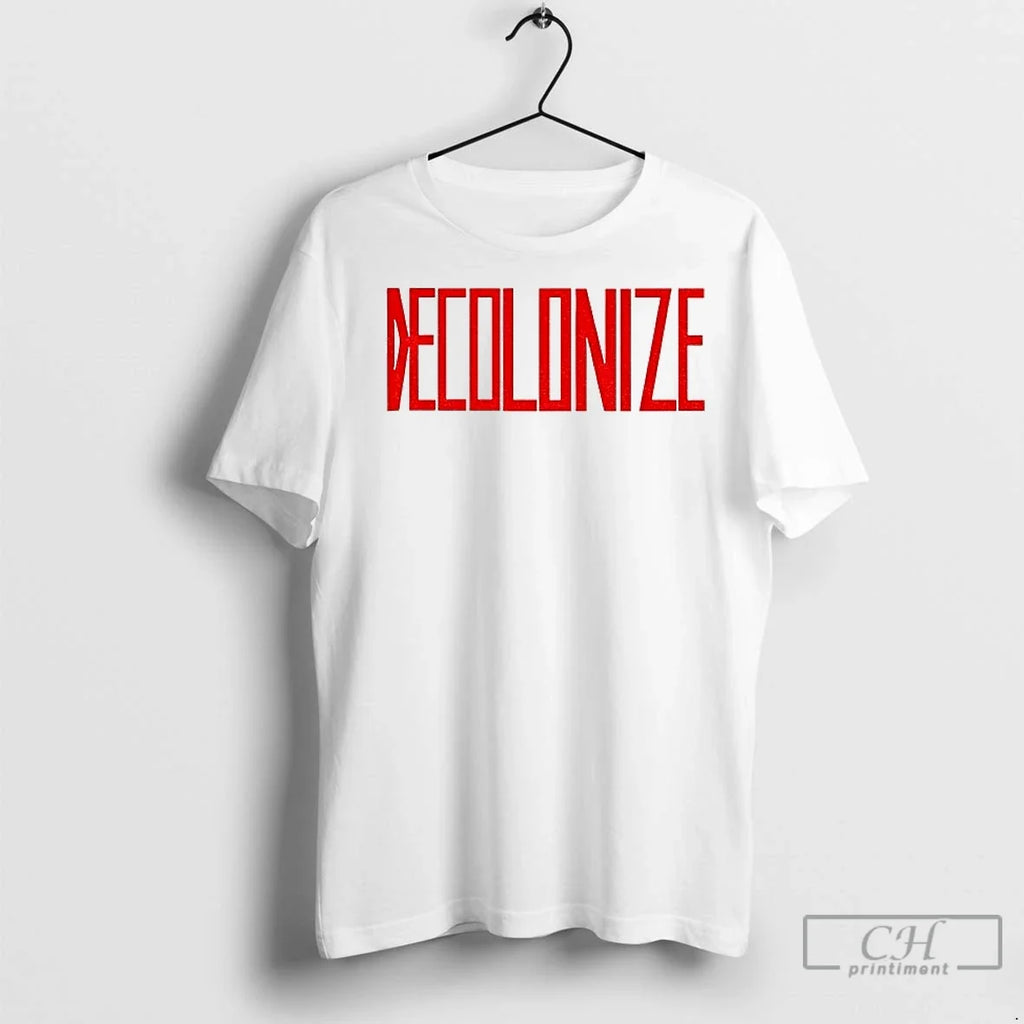 Premium Greta Thunberg Wearing Decolonize - Adult & Kids T-Shirts, Sweatshirts & Hoodies apparel design preview 1