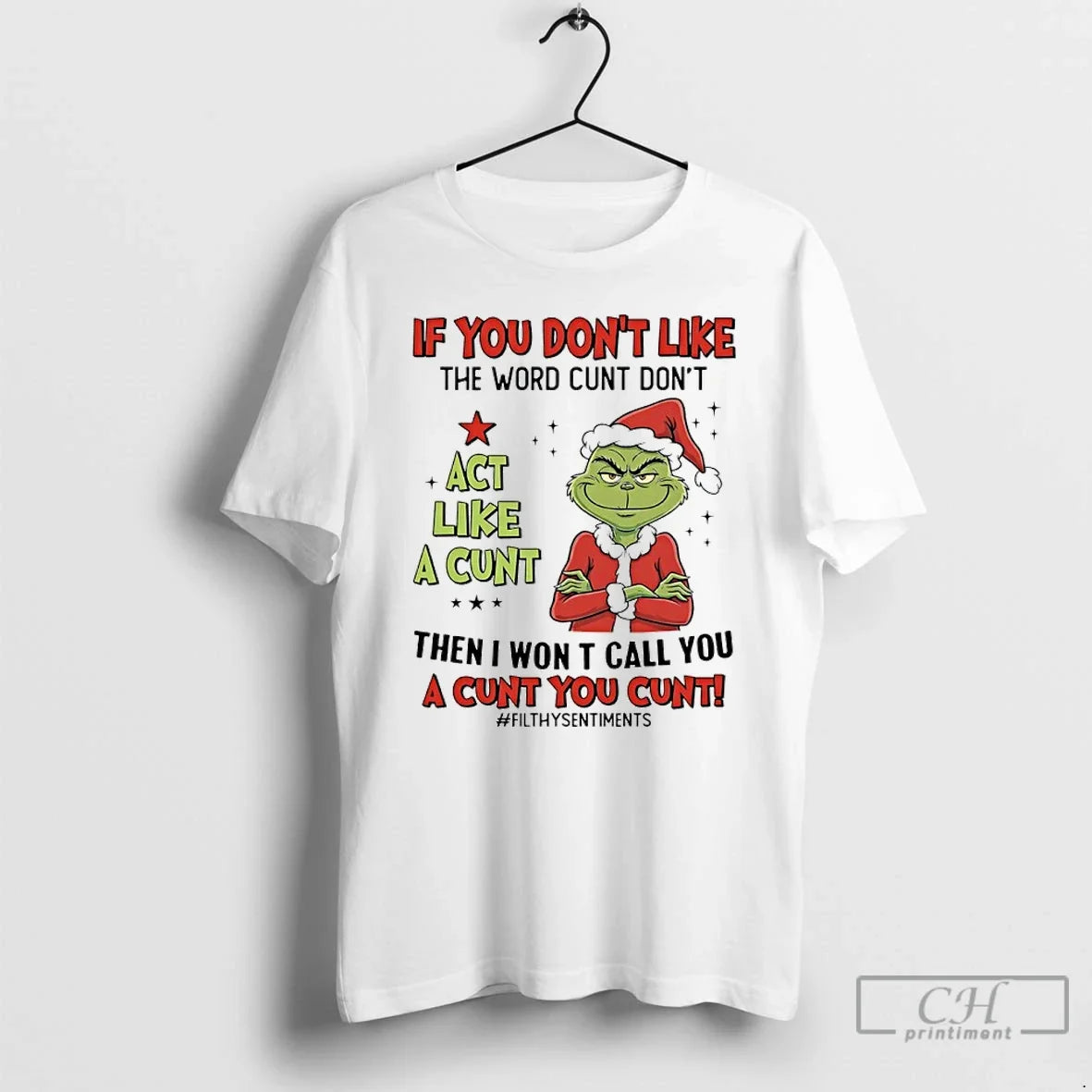 Premium Grinch Christmas If You Dont Like The Word - Adult & Kids T-Shirts, Sweatshirts & Hoodies apparel design preview 1