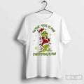 Premium Grinch Christmas Lights Im Fine This Is - Adult & Kids T-Shirts, Sweatshirts & Hoodies apparel design preview 1