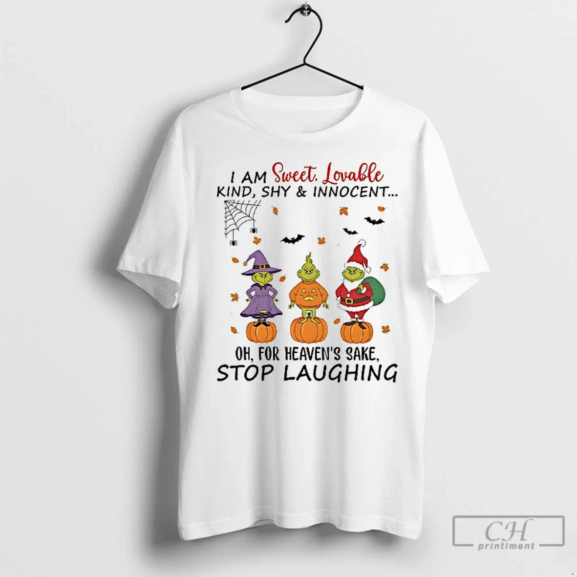 Premium Grinch I Am Sweet Lovable Kind Shy And - Adult & Kids T-Shirts, Sweatshirts & Hoodies apparel design preview 1