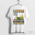 Premium Grinch Attention I Am Out Of Order Until - Adult & Kids T-Shirts, Sweatshirts & Hoodies apparel design preview 1