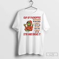 Premium Grinch Cup Of Fuckoffee One Splash No Cares - Adult & Kids T-Shirts, Sweatshirts & Hoodies apparel design preview 1