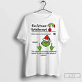 Premium Grinch Fucktose Intoleran Noun The Condition - Adult & Kids T-Shirts, Sweatshirts & Hoodies apparel design preview 1