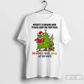Premium Grinch Maturity Is Knowing When To Walk Away - Adult & Kids T-Shirts, Sweatshirts & Hoodies apparel design preview 1