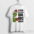 Premium Grinch Stuck Between Christmas - Adult & Kids T-Shirts, Sweatshirts & Hoodies apparel design preview 1