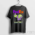 Premium Grinch Vs Fedex Logo Scan This - Adult & Kids T-Shirts, Sweatshirts & Hoodies apparel design preview 1