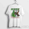 Premium Grinchin Around The Christmas Tree 2025 - Adult & Kids T-Shirts, Sweatshirts & Hoodies apparel design preview 1