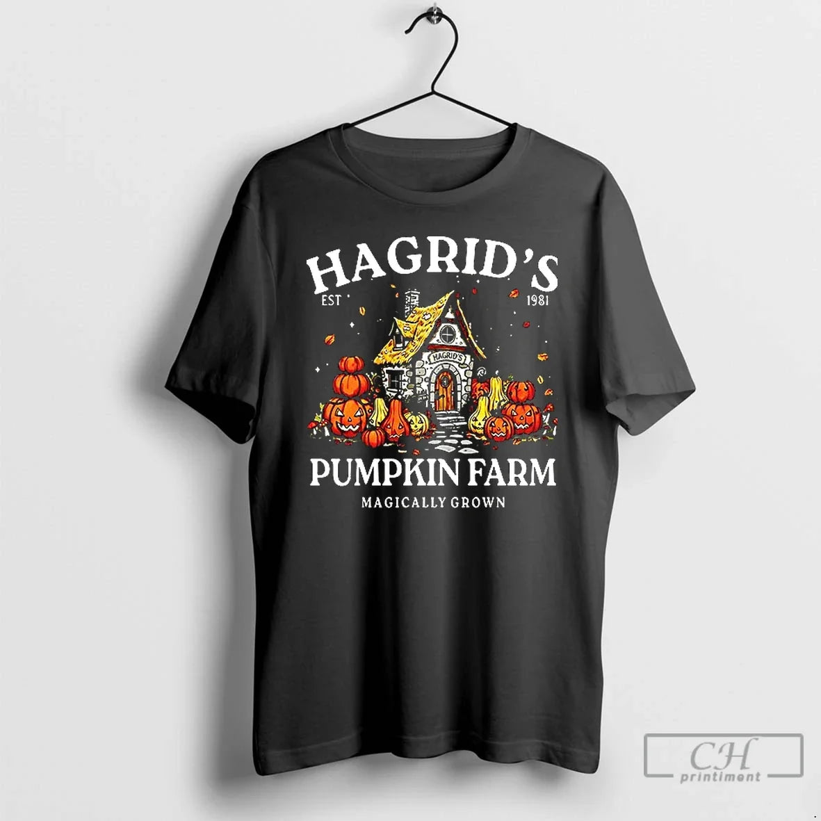 Premium Hagrids Pumpkin Farm Magically Grown Est 1981 - Adult & Kids T-Shirts, Sweatshirts & Hoodies apparel design preview 1