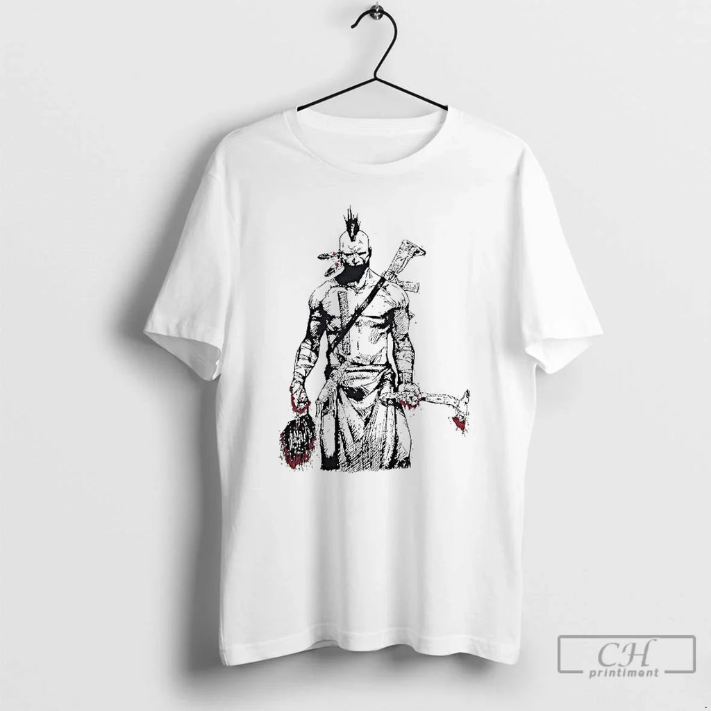 Premium Half Face Blades Scalper Axe - Adult & Kids T-Shirts, Sweatshirts & Hoodies apparel design preview 1
