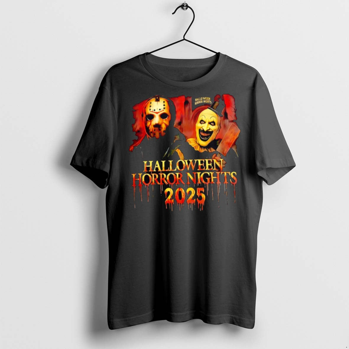 Premium Halloween Horror Nights 2025 - Adult & Kids T-Shirts, Sweatshirts & Hoodies apparel design preview 1
