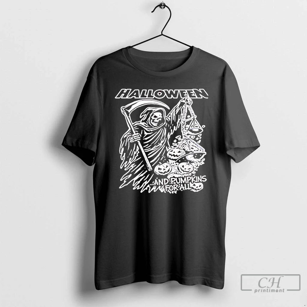 Premium Halloween And Pumpkin For All Dead Skeleton - Adult & Kids T-Shirts, Sweatshirts & Hoodies apparel design preview 1