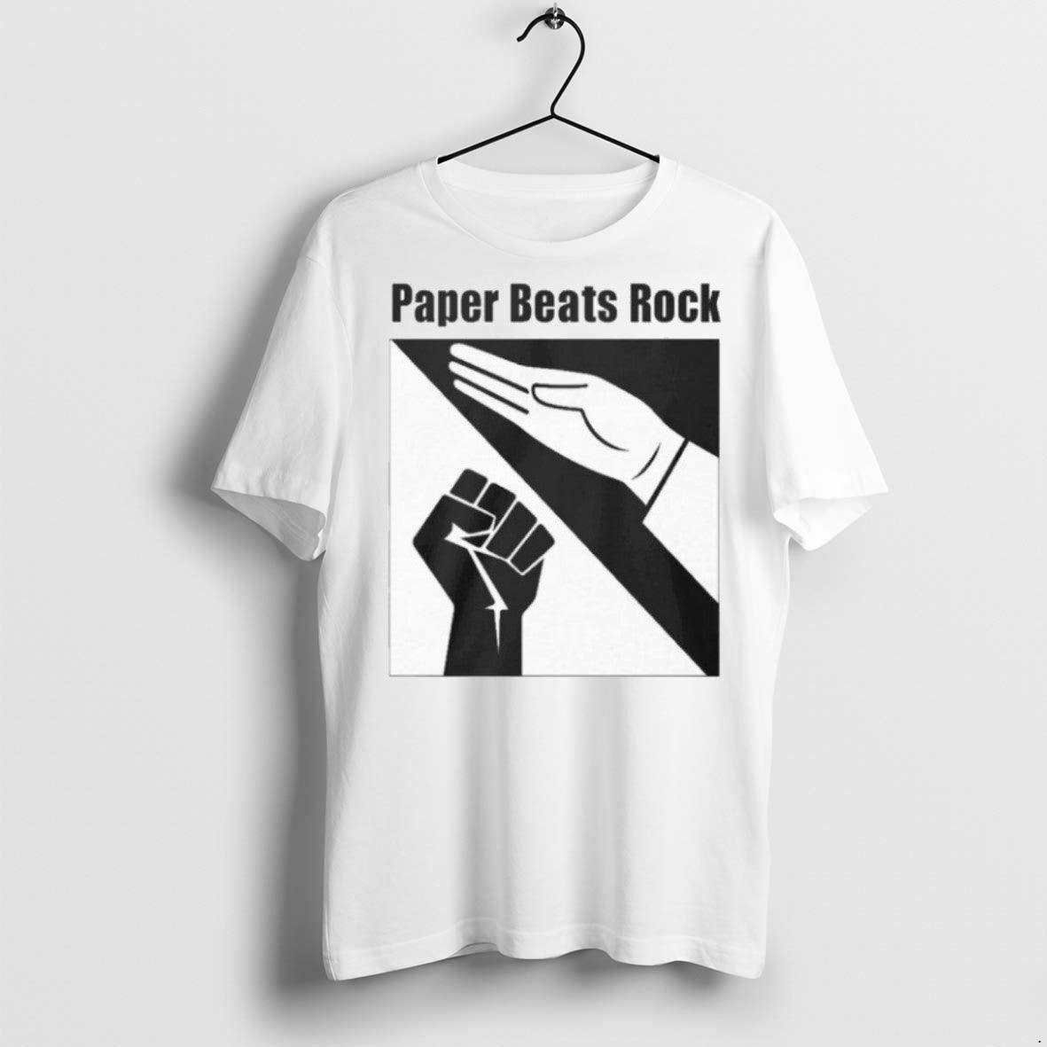 Premium Hands Paper Beats Rock - Adult & Kids T-Shirts, Sweatshirts & Hoodies apparel design preview 1