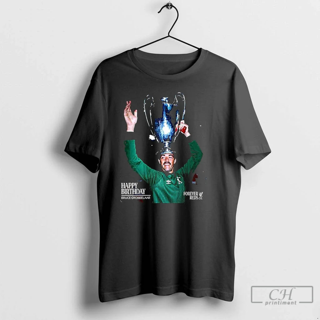 Premium Happy Birthday To Bruce Grobbelaar - Adult & Kids T-Shirts, Sweatshirts & Hoodies apparel design preview 1
