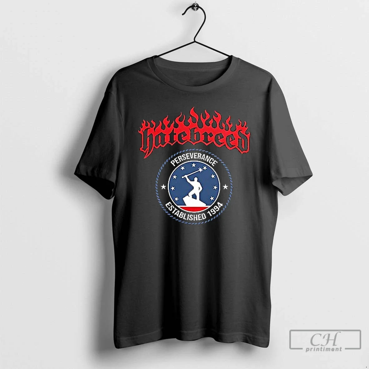 Premium Hatebreed Perseverance Est 1994 Rip 929 W - Adult & Kids T-Shirts, Sweatshirts & Hoodies apparel design preview 1