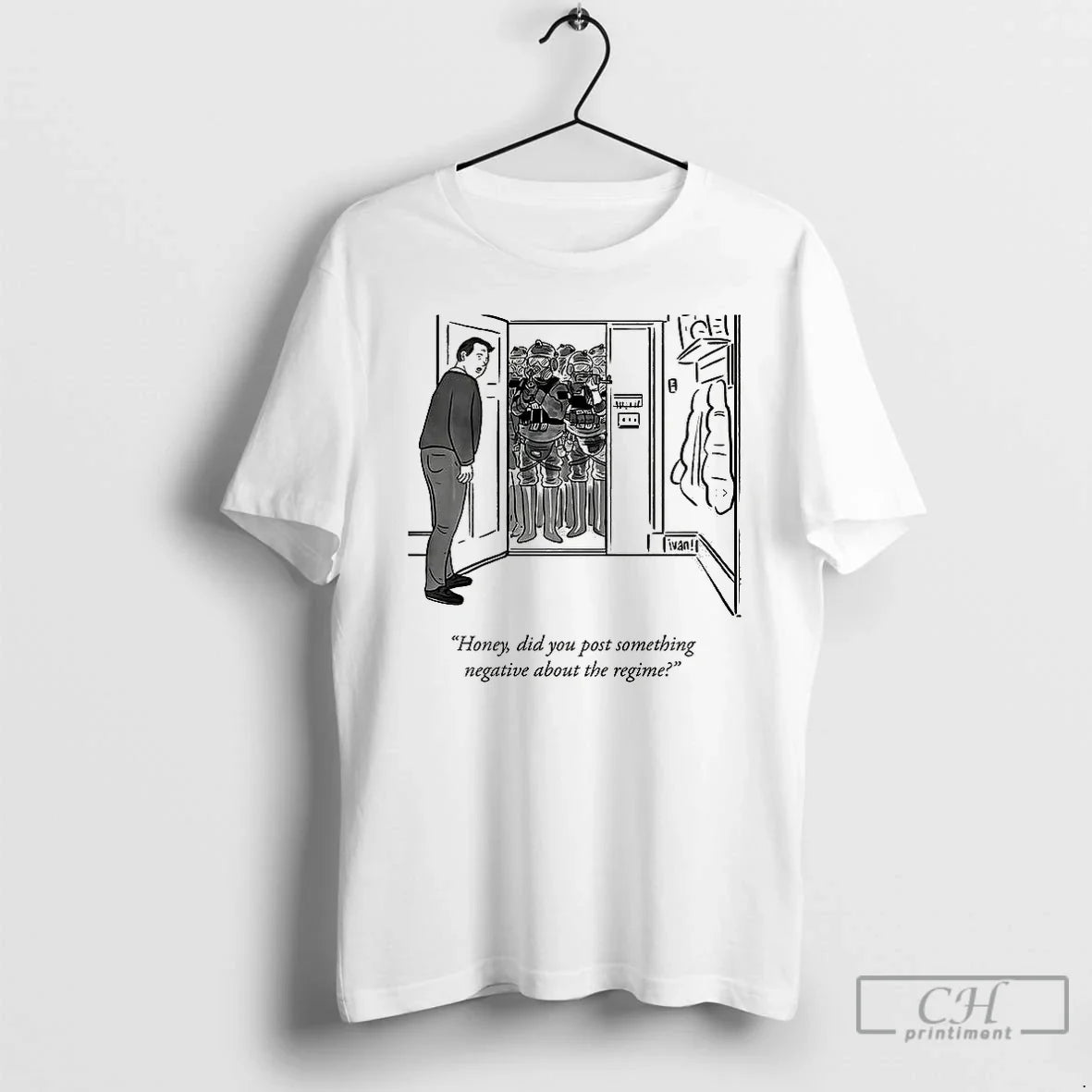 Premium Honey Did You Post Something Negative About - Adult & Kids T-Shirts, Sweatshirts & Hoodies apparel design preview 1