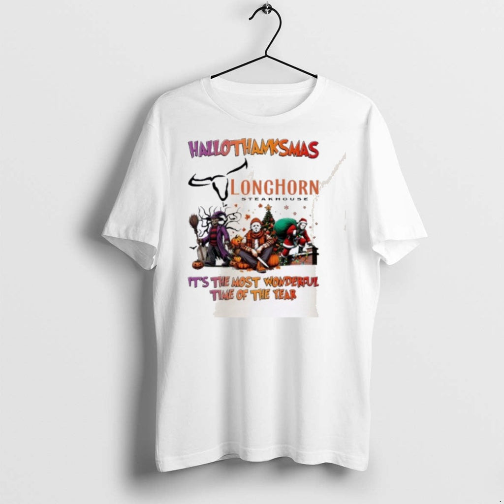 Premium Horror Character X Longhorn Steakhouse - Adult & Kids T-Shirts, Sweatshirts & Hoodies apparel design preview 1