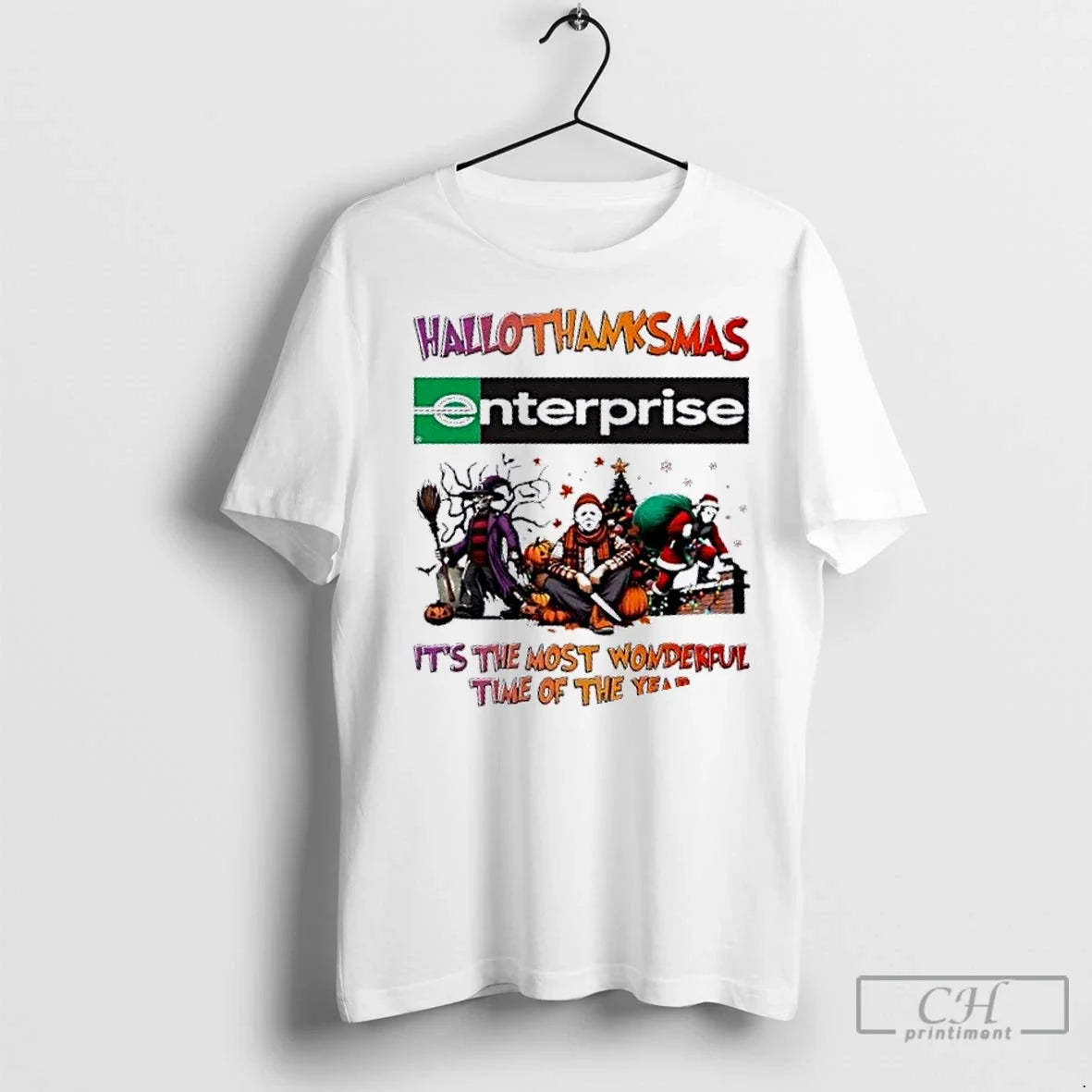Premium Horror Movies X Enterprise Rent A Car Its The - Adult & Kids T-Shirts, Sweatshirts & Hoodies apparel design preview 1