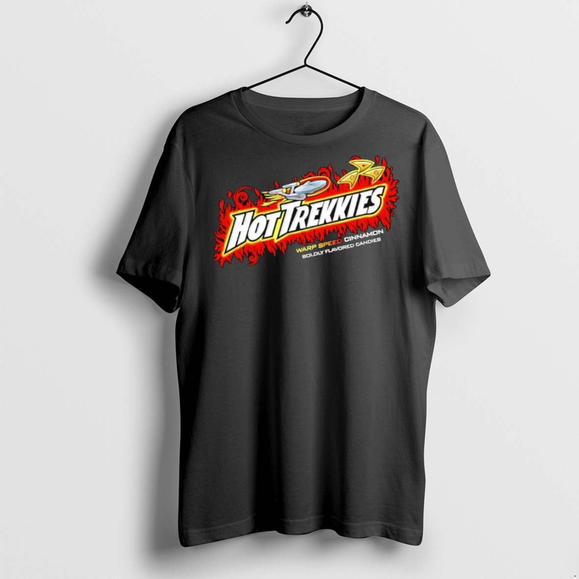 Premium Hot Trekkies Warp Speed Cinnamon Boldly - Adult & Kids T-Shirts, Sweatshirts & Hoodies apparel design preview 1