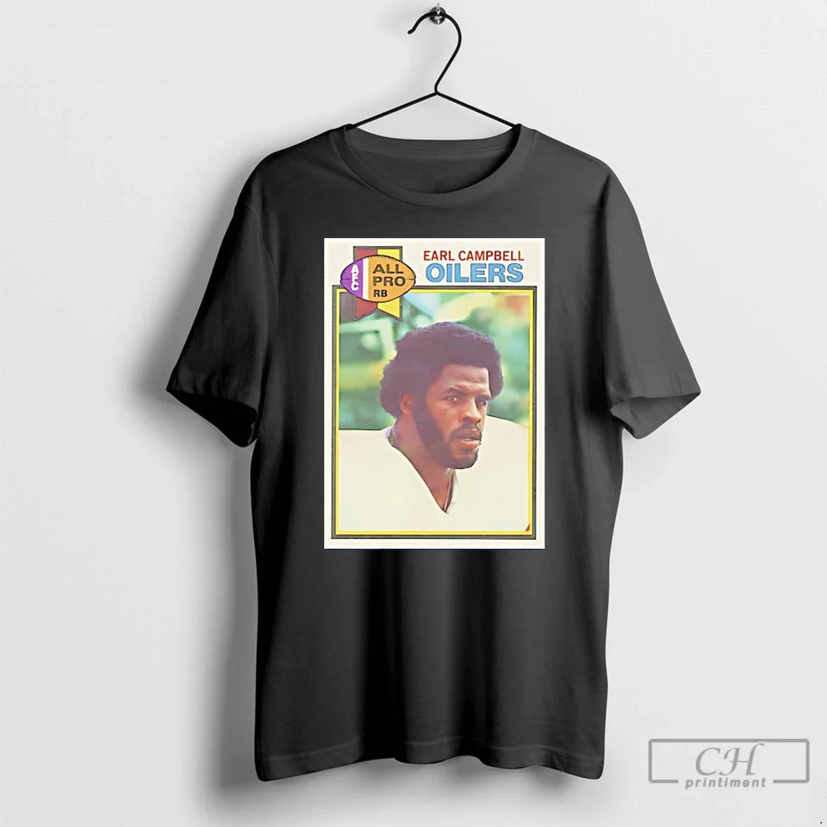 Premium Houston Oilers Earl Campbell Moment - Adult & Kids T-Shirts, Sweatshirts & Hoodies apparel design preview 1