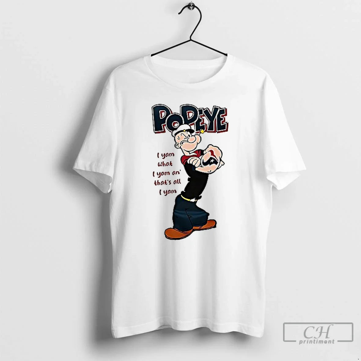 Premium Houston Texans X Popeye I Yam What An Thats - Adult & Kids T-Shirts, Sweatshirts & Hoodies apparel design preview 1