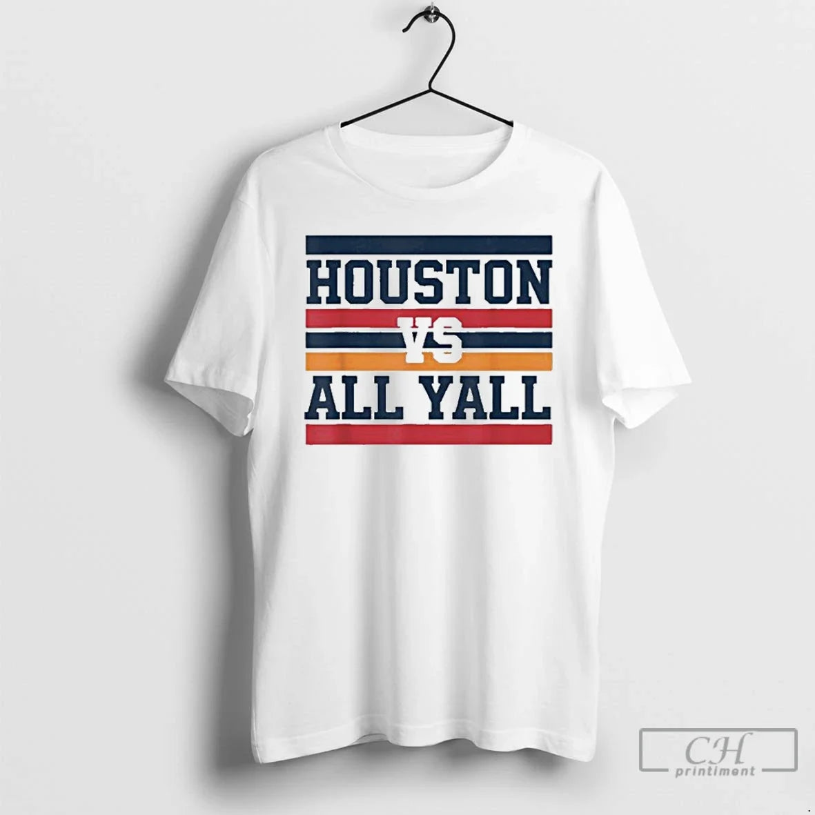 Premium Houston Vs All Yall - Adult & Kids T-Shirts, Sweatshirts & Hoodies apparel design preview 1