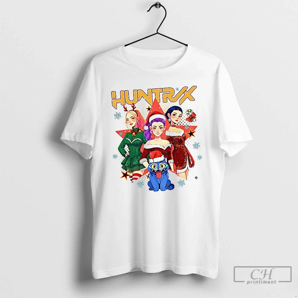 Premium Huntrix Kpop Demon Hunter Anime Girl - Adult & Kids T-Shirts, Sweatshirts & Hoodies apparel design preview 1
