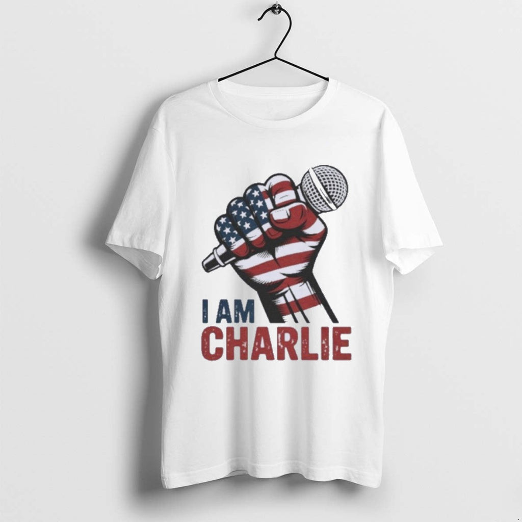 Premium I Am Charlie Kirk Statement - Adult & Kids T-Shirts, Sweatshirts & Hoodies apparel design preview 1