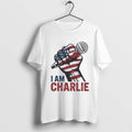 Premium I Am Charlie Kirk Statement - Adult & Kids T-Shirts, Sweatshirts & Hoodies apparel design preview 1