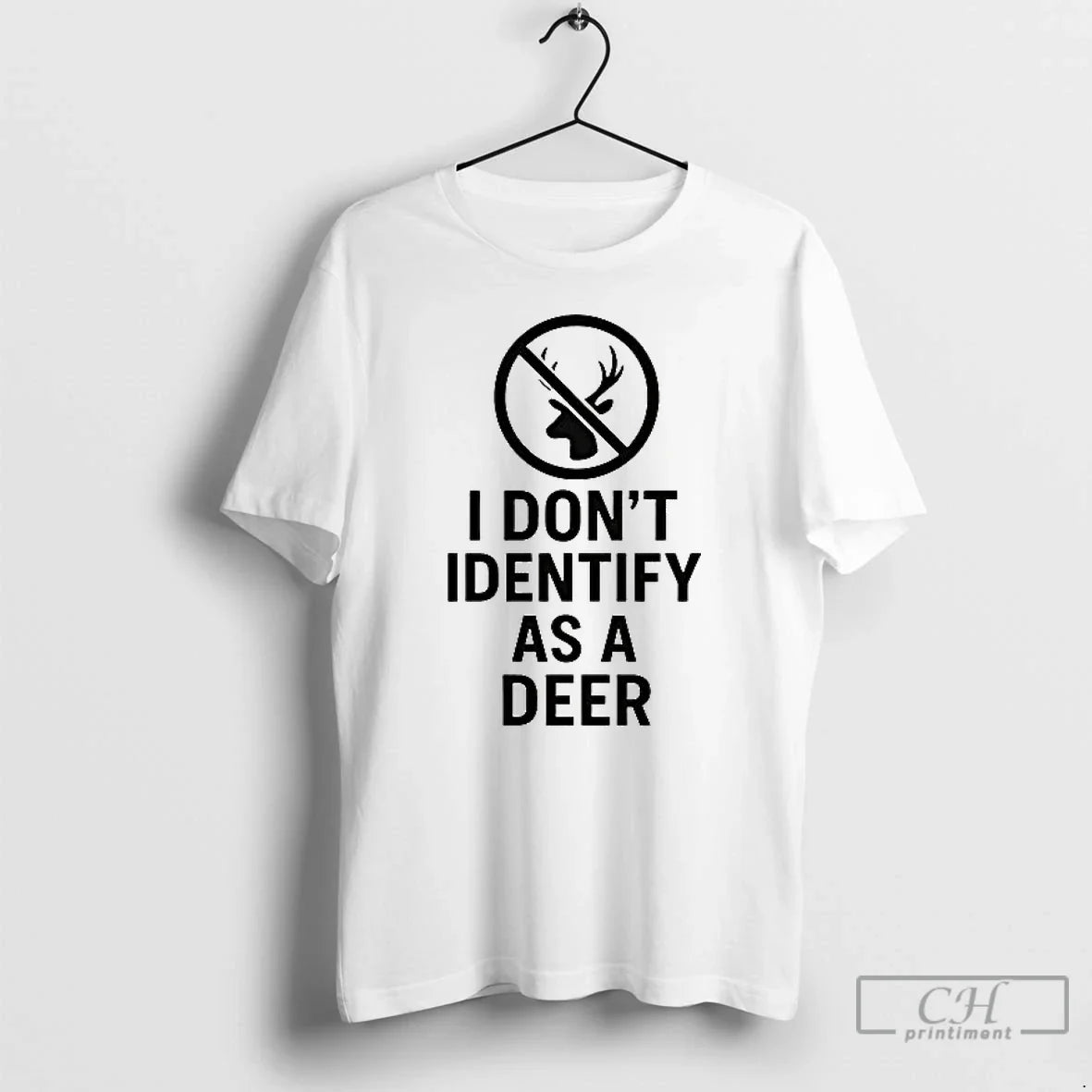 Premium I Dont Identify As A Deer Ceramic And Classic - Adult & Kids T-Shirts, Sweatshirts & Hoodies apparel design preview 1