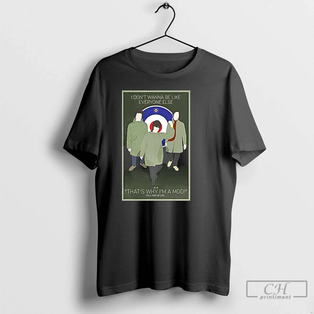 Premium I Dont Wanna Be Like Everyone Else - Adult & Kids T-Shirts, Sweatshirts & Hoodies apparel design preview 1