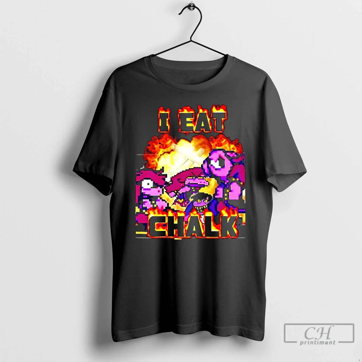 Premium I Eat Chalk - Adult & Kids T-Shirts, Sweatshirts & Hoodies apparel design preview 1