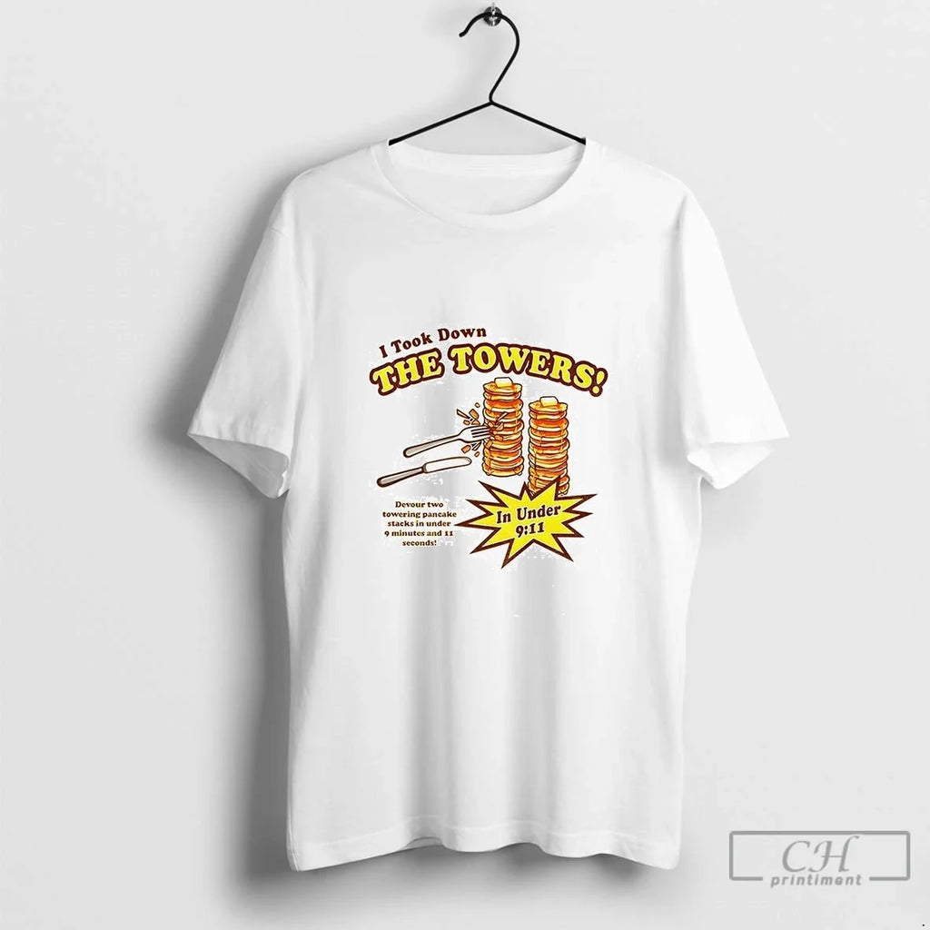 Premium I Took Down The Towers In Under 9 11 - Adult & Kids T-Shirts, Sweatshirts & Hoodies apparel design preview 1
