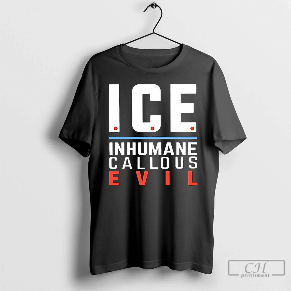 Premium Ice Inhumane Callous Evil - Adult & Kids T-Shirts, Sweatshirts & Hoodies apparel design preview 1