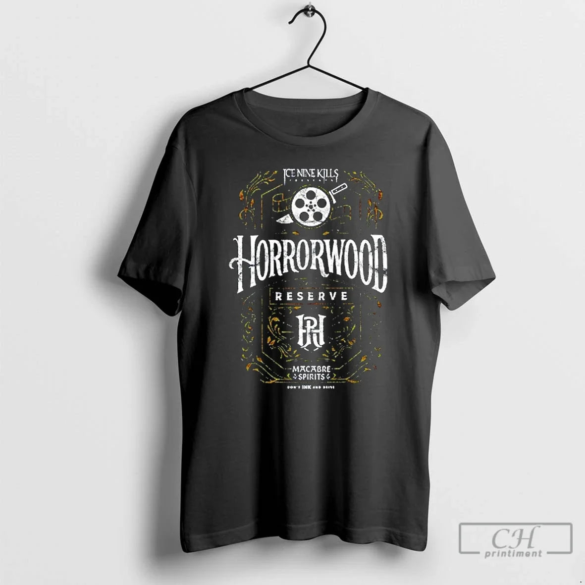 Premium Ice Nine Kills Horrorwood Reserve - Adult & Kids T-Shirts, Sweatshirts & Hoodies apparel design preview 1