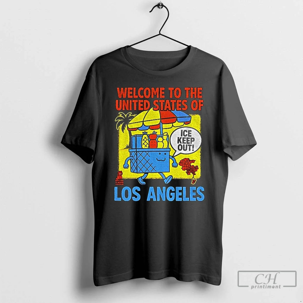 Premium Ice Keep Out Welcome To The United States Of - Adult & Kids T-Shirts, Sweatshirts & Hoodies apparel design preview 1