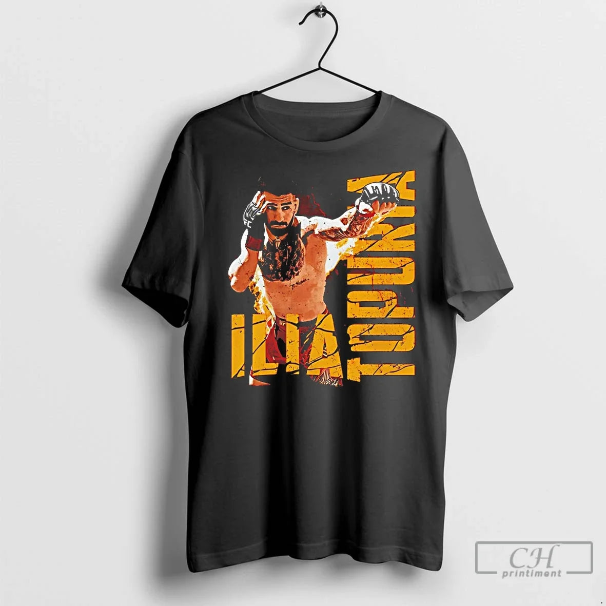 Premium Ilia Topuria Ufc Punch - Adult & Kids T-Shirts, Sweatshirts & Hoodies apparel design preview 1